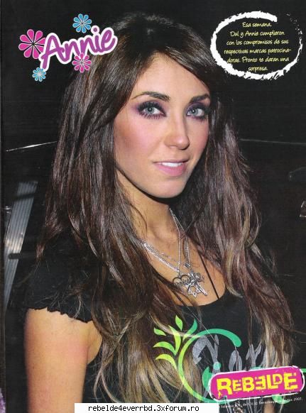 Anahi - Daca intr-un anumit moment ... v-a venit - ~*~ Poezii pentru idolii vostrii ~*~