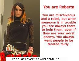 Rebelde - You are Roberta! - Intra si spune-ne ce stii