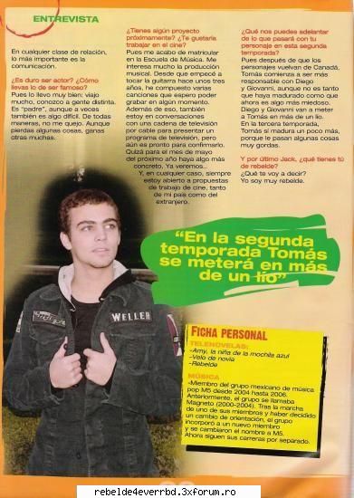 que chico:x rebelde
